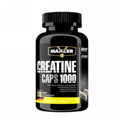 Maxler Creatine Caps 1000 (100 капсул) 100 порций