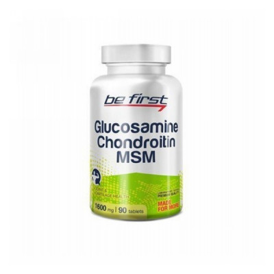 Be First Glucosamine + Chondroitin + MSM (90 таб) 30 порций