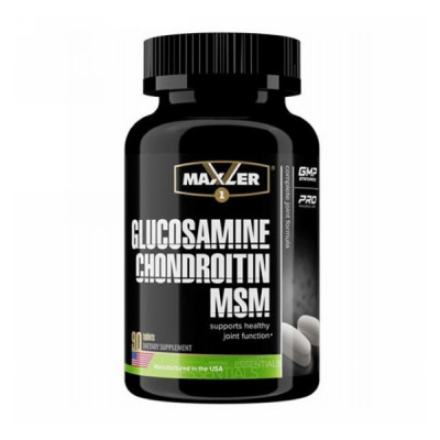 Maxler Glucosamine Chondroitin MSM (90 таб) 30 порций