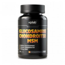 VPLab Glucosamine - Chondroitin - MSM (90 таб) 30 порция