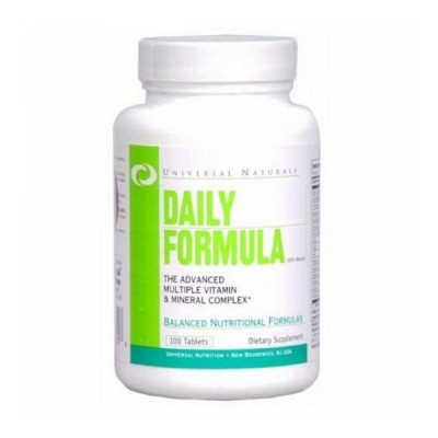 Universal Naturals Daily Formula (100 таблеток) 100 порций