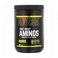 Universal Nutrition 100% Beef aminos (200 таб) 100 порций