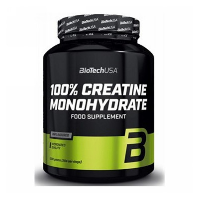 BioTech USA 100% Creatine Monohydrate (1000 гр) 200 порций