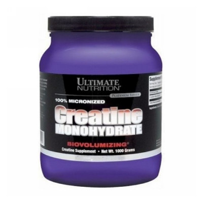 Ultimate Nutrition 100% Micronized Creatine Monohydrate (1000 гр) 200 порций