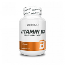 BioTech USA Vitamin D3 2000 IU (60 таб) 60 порций