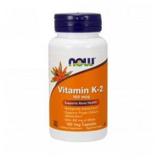 Now Foods Vitamin K-2 100 мкг (100 капс) 100 порций