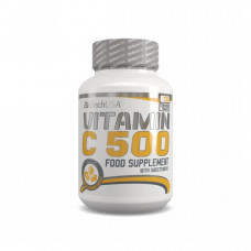 BioTech USA Vitamin C 500mg (120 таб) 120 порций