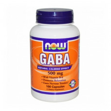 Now Foods GABA (ГАМК) 500 мг (100 капс) 50 порций