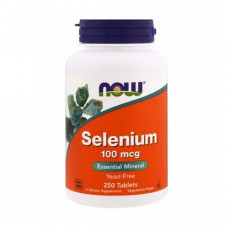 Now Foods Selenium (Селен) (100 мкг) (250 таб) 250 порций