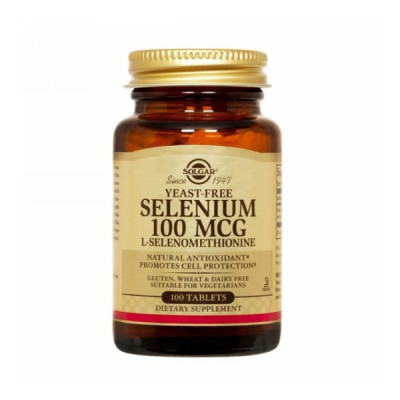 Solgar Selenium (Селен) (100 мкг) (100 таб) 100 порций