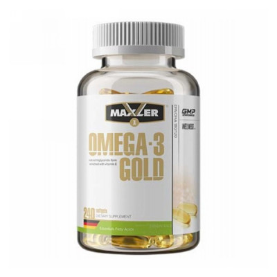 Maxler Omega-3 Gold (240 капс) 240 порций