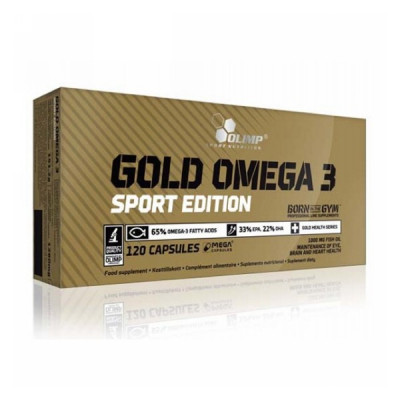 Olimp Gold Omega 3 Sport Edition (120 капсул) 120 порций 