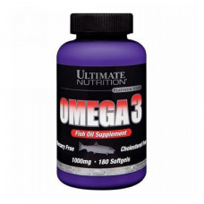 Ultimate Nutrition Omega-3 1000мг (180 капсул) 180 порций