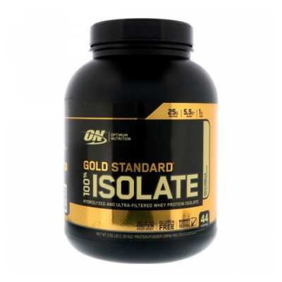 Optimum Nutrition (ON) Gold Standard 100 % ISOLATE (1320г) 44 порций