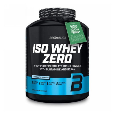 BioTech USA Iso Whey Zero lactose free (2270 г) 90 порций