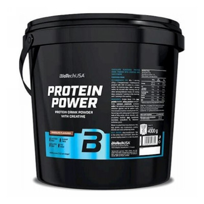 BioTech USA Protein power bucket (4000 гр) 133 порции