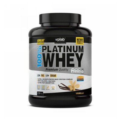 VPLab 100% Platinum Whey (2300 гр) 76 порций