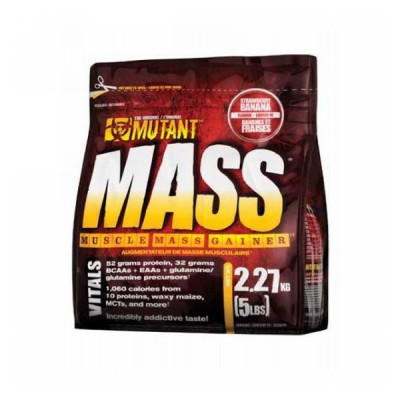 MUTANT Mass (Muscle Mass Gainer) 5lbs (2270 кг) 8 порций