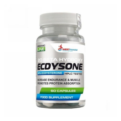 WestPharm Ecdysone 100 мг (60 капсул) 60 порций