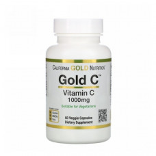 California Gold Nutrition Gold C Витамин С 1000мг (60 капс) 60 порций