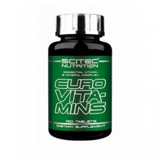 Scitec Nutrition Euro Vita-Mins (120 таб) 30 порций