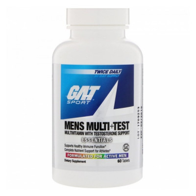 GAT Men's Mult + Test (60 таб) 30 порций