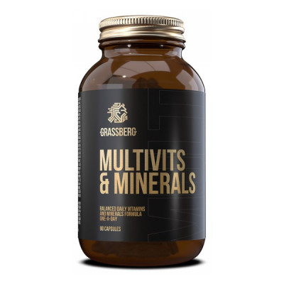 GRASSBERG Multivits & Minerals (90 капсул) 90 порций