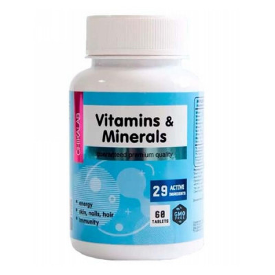 Bombbar Vitamins & Minerals (60 таб) 60 порций