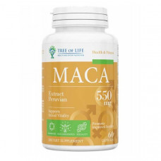 TREE OF LIFE: Life MACA (550мг) (60 капс) (60 порций)