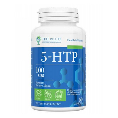 TREE OF LIFE: Life 5-HTP (5-Гидрокситриптофан) 100мг (60 капсул) 60 порций