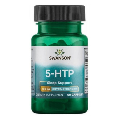 Swanson 5-HTP (5-Гидрокситриптофан) 100 мг (60 капсул) 60 порций